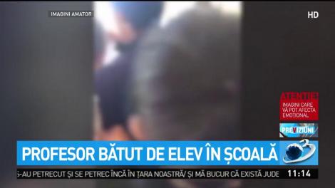 Un profesor de la un liceu din Sălaj a fost bătut de un elev