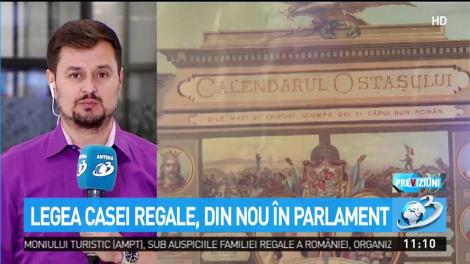 Legea Casei Regale, din nou &icirc;n Parlament