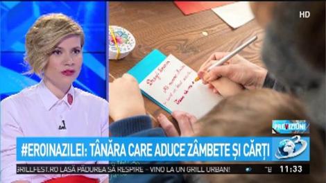 Cristina Dobrescu, t&acirc;năra care aduce z&acirc;mbete și cărți