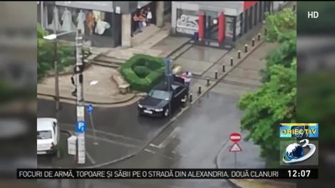 Ce a făcut un șofer &icirc;n Craiova &icirc;n &icirc;ncercarea de fugi de polițiști