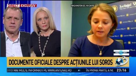 Judicial Watch, dezvăluiri despre acțiunile lui Soros &icirc;n Rom&acirc;nia