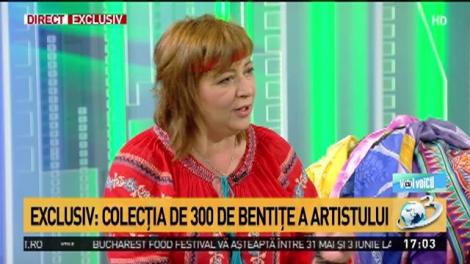 Marian Nistor, despre colecția de 300 de bentițe. De unde vine pasiunea artistului