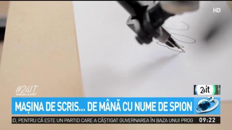 24IT: Mașina de scris...de m&acirc;nă cu nume de spion