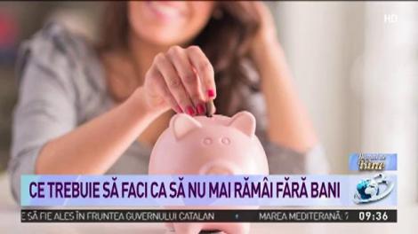 Cum să economisești bani lunar