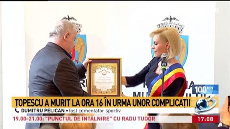 Dumitru Pelican, fost comentator sportiv despre C. Țopescu: Cel mai mare comentator al tuturor timpurilor
