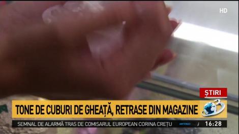 Alertă biologică, gheață plină de bacterii