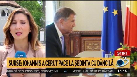 Surse: Iohannis a cerut pace la ședința cu Dăncilă