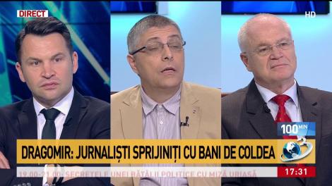 100 de Minute: Daniel Dragomir spune că nouă patroni media ar trebui audiați