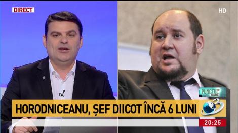 Horodniceanu, șef DIICOT &icirc;ncă șase luni