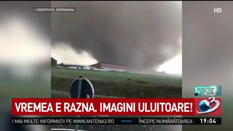 Vremea e razna. Imagini uluitoare!