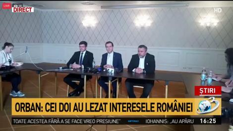 Ludovic Orban, prima declarație după ce le-a făcut plângere penală premierului Dăncilă și lui Dragnea