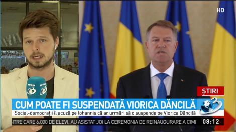 Cum poate fi suspendată din funcție Viorica Dăncilă