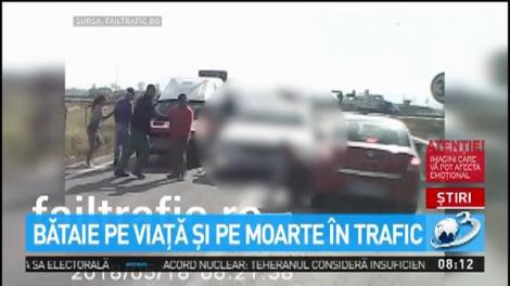 Bătaie pe viaţă şi pe moarte &icirc;n trafic