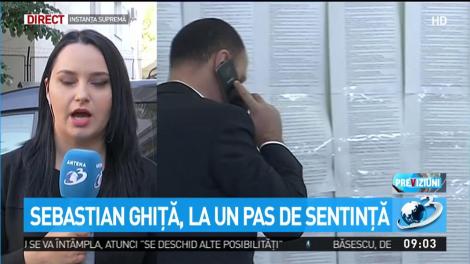 Sebastian Ghiţă, la un pas de sentinţă