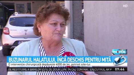 Buzunarul halatului, &icirc;ncă deschis pentru mită