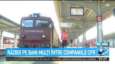 CFR Infrastructură a blocat conturile CFR Marfă