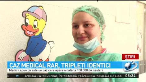 Caz medical rar, tripleţi identici