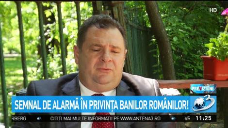 Semnal de alarmă în privinţa banilor românilor