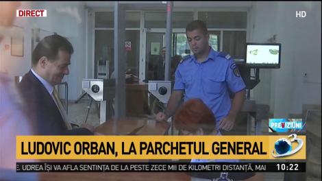 Ludovic Orban a ajuns la Parchetul General pentru o nouă audiere