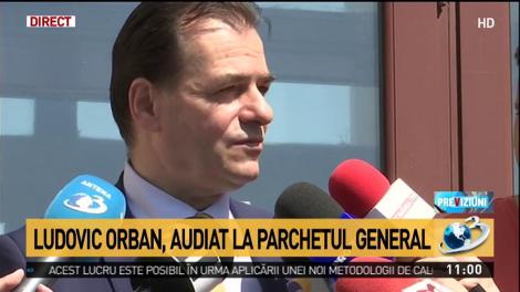 Ludovic Orban a explicat de ce a fost prezent la Parchetul General