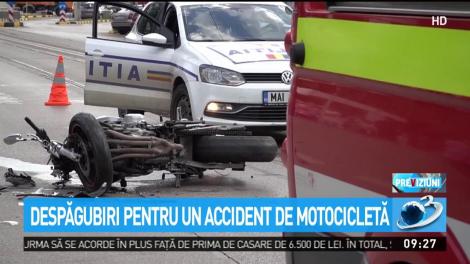 Despăgubiri pentru un accident de motocicletă