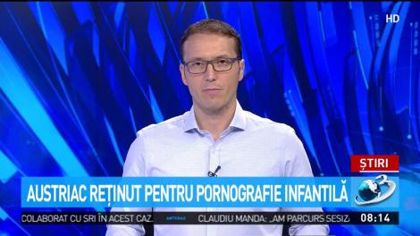Austriac reţinut pentru pornografie infantilă