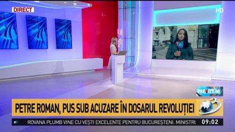 Petre Roman, pus sub acuzare &icirc;n dosarul Revoluţiei