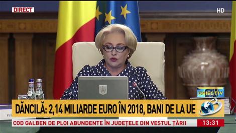 Viorica Dăncilă , &icirc;n direct la Antena 3: Azi aprobăm trei autostrăzi