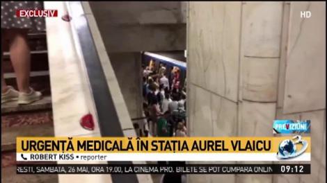 Problemele se ţin lanţ la METROU! Un nou incident a avut loc în staţia Aurel Vlaicu: Circulaţia este perturbată!