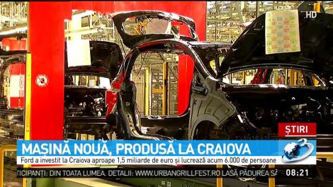 Ford anunţă producţia unui al doilea model la Craiova