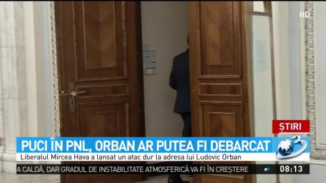 Puci în PNL, Orban ar putea fi debarcat