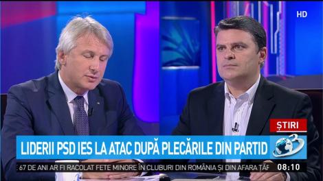 Liderii PSD ies la atac după plecările din partid
