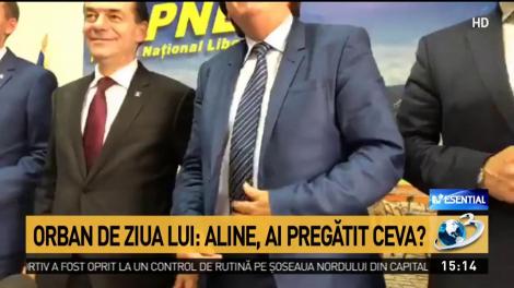 Îmbrăţişări şi pupături între Orban şi primarul Robu