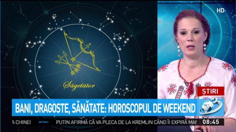 HOROSCOP. Camelia Pătrășcanu, despre ce ne rezervă astrele, în acest WEEKEND. O zodie va avea discuții aprinse cu partenerul de viață