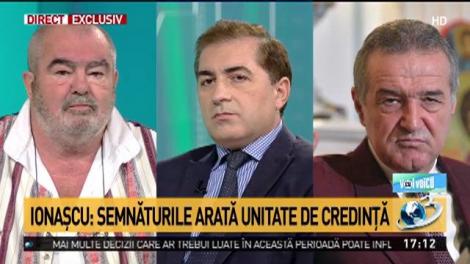 Voi cu Voicu. Gigi Becali explică dacă va cumpăra marca ”Arsenie Boca”