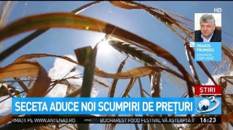 Seceta aduce noi scumpiri de preţuri