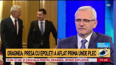 Unde pleacă Dragnea în ziua sentinţei