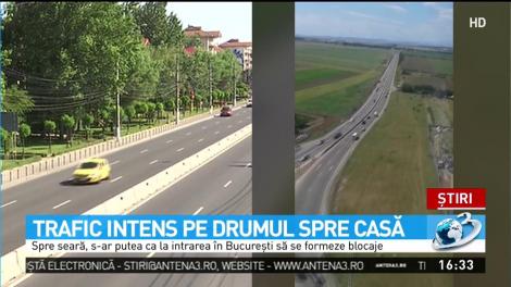 Trafic interns pe drumul spre casă