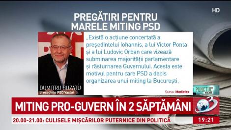 PSD scoate zeci de mii de oameni în stradă pe 9 iunie