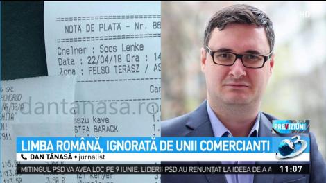 Limba rom&acirc;nă, ignorată de unii comercianți din Harghita