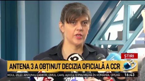 Curtea Constituțională: Klaus Iohannis este obligat să o revoce din funcție pe Laura Codruța Kovesi