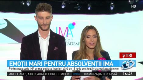 Emoţii mari pentru absolvenţii IMA. Fiica cea mică a lui Vadim Tudor este unul dintre ei