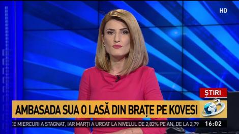 Ambasada SUA, mesaj devastator pentru Kovesi