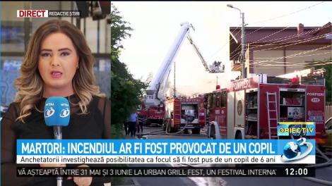 Răsturnare de situație &icirc;n cazul incendiului devastator din Capitală. Incidentul ar fi fost provocat de un copil