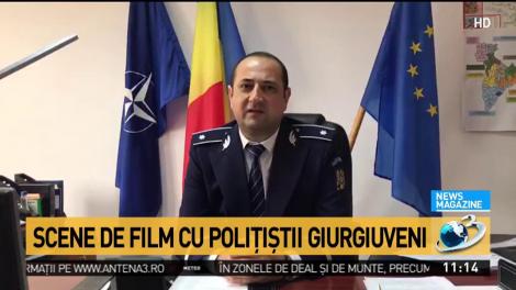 Jaf &icirc;ntr-o benzinărie din Giurgiu