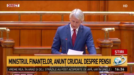 Ministrul Finanțelor, Eugen Teodorovici, atac la adresa lui Ludovic Orban: „Alege din nou spectacolul, în locul demersurilor constructive”