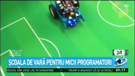 Şcoala de vară pentru micii programatori