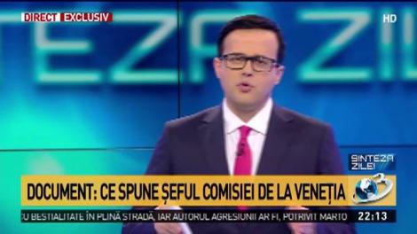 Documentul care arată ce va face Klaus Iohannis. Ce spune șeful Comisiei de la Veneția