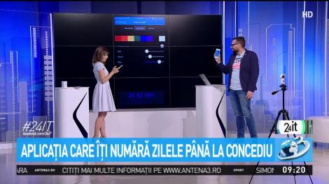 Aplicaţia care &icirc;ţi numără zilele p&acirc;nă la concediu