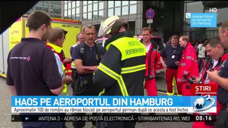 Haos pe Aeroportul din Hamburg